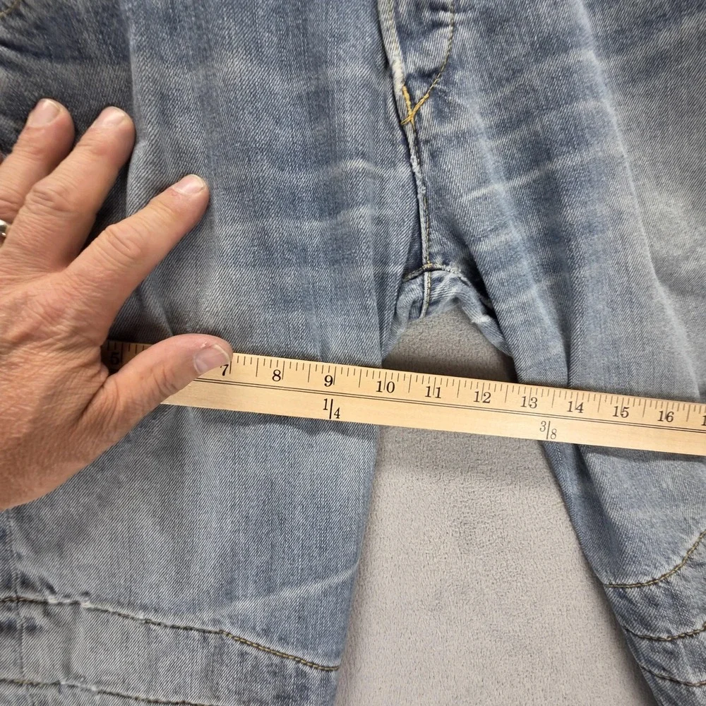 Vintage Levis Engineered Jeans Mens 31x34 Blue Twisted Flap Pocket Double Knee
